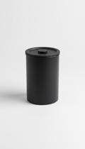 Graphite Black Storage Canister With Pop Lid
