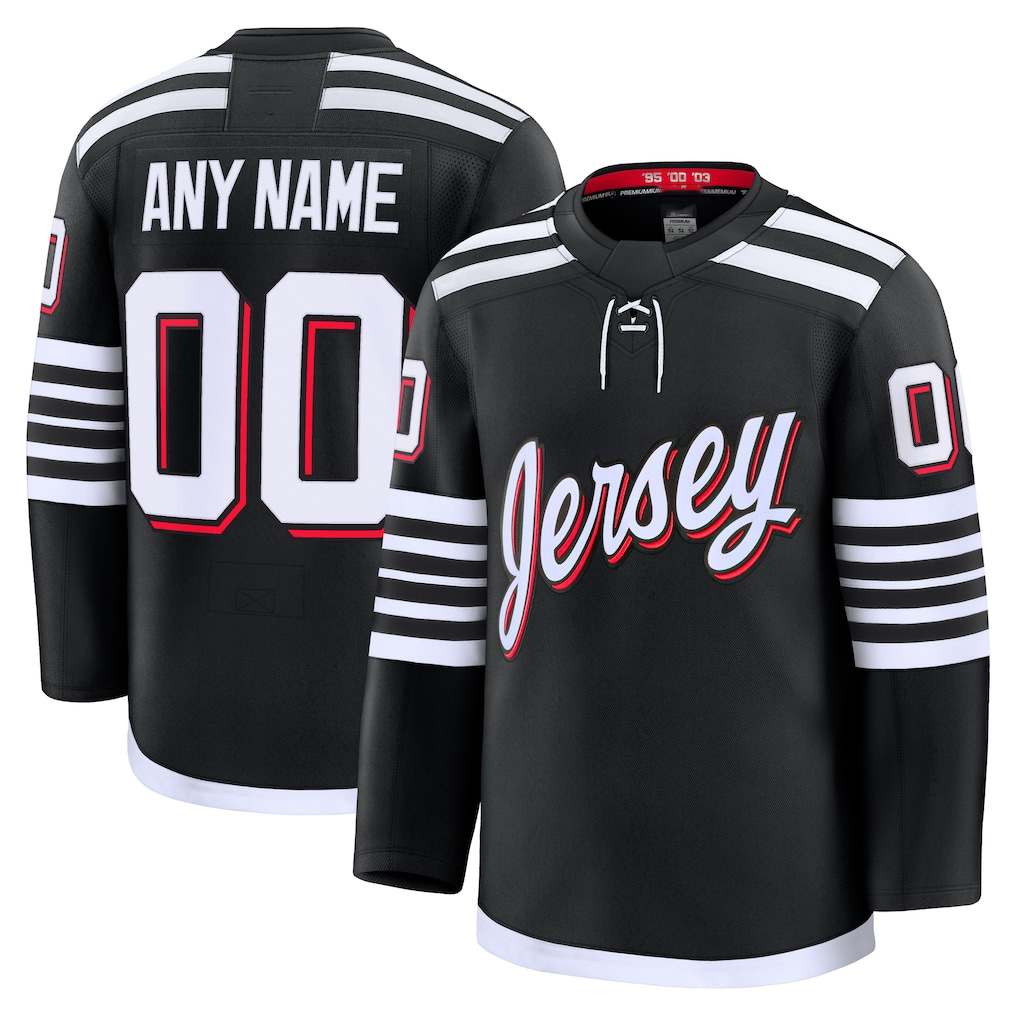 Mdoa Cheap NJ.Devils Black Alternate Premium Jerseys