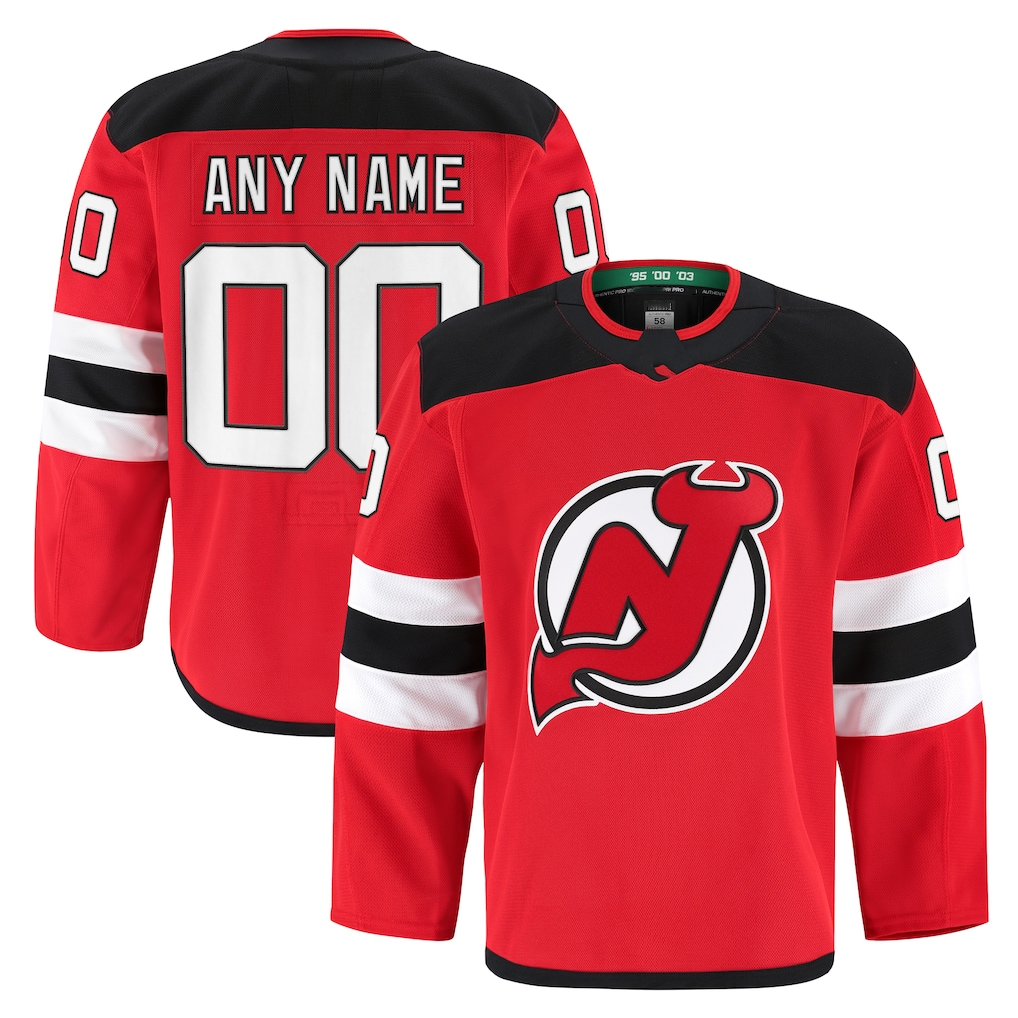 Mdoa Cheap NJ.Devils Red Home Authentic Pro Jerseys
