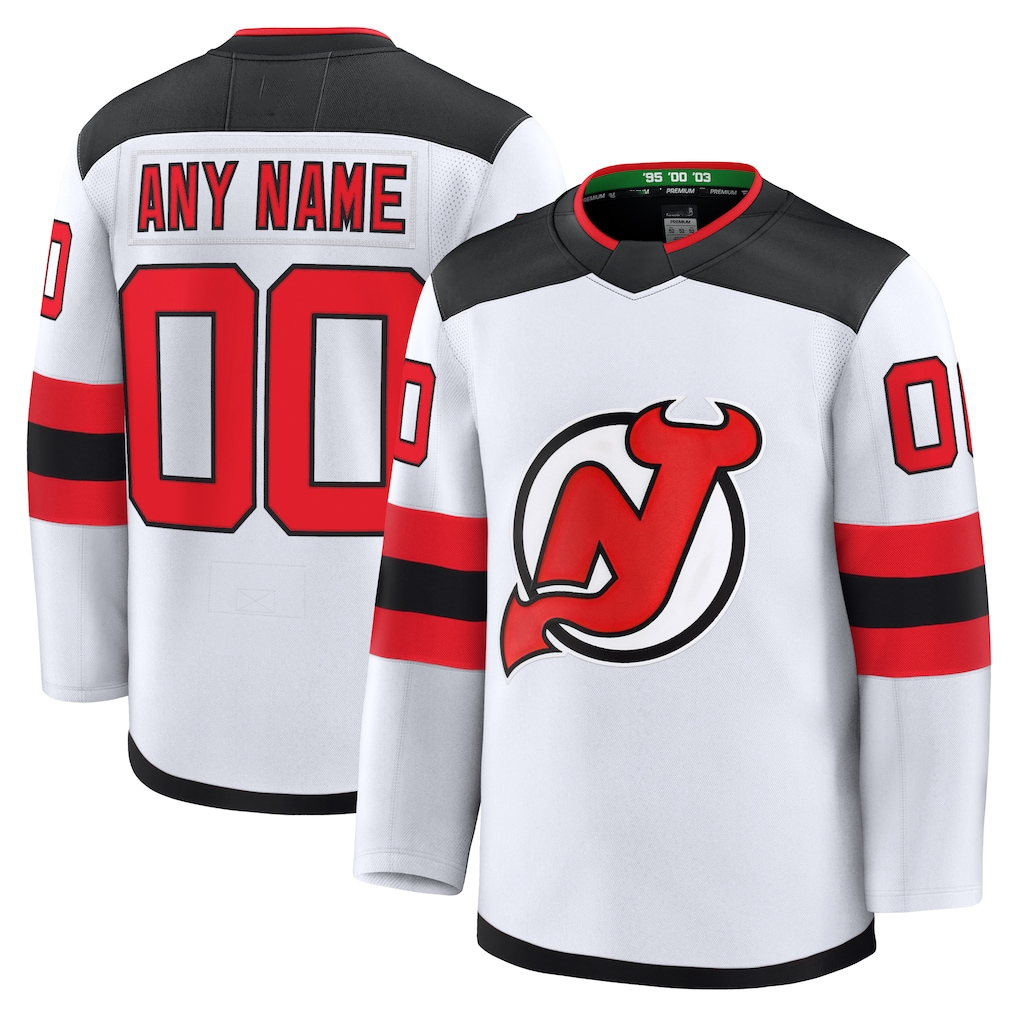 Mdoa Cheap NJ.Devils White Away Premium Jerseys