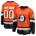 Mdoa Custom A.Ducks Orange Home Breakaway Jerseys