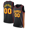 Mdoa Custom A.Hawks Black 202223 Swingman Jerseys - Statement Edition