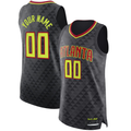 Mdoa Custom A.Hawks Black Authentic Jerseys - Icon Edition