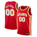 Mdoa Custom A.Hawks Red Swingman Jerseys - Icon Edition