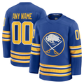 Mdoa Custom B.Sabres Royal Home Premium Stitched Jerseys