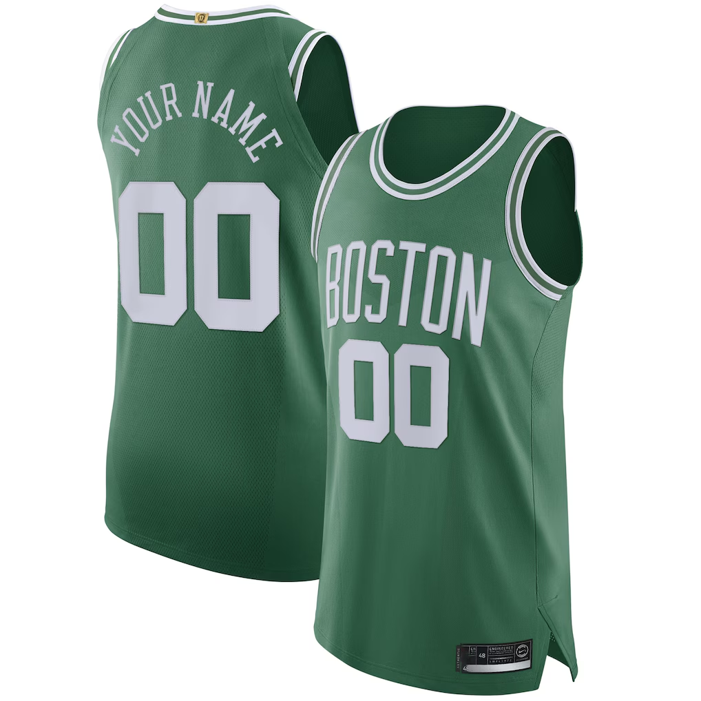 Mdoa Custom B.Celtics Green 202021 Authentic Jerseys - Icon Edition