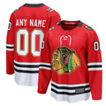 Mdoa Custom C.Blackhawks Red Centennial Breakaway Jerseys