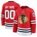 Mdoa Custom C.Blackhawks Red Centennial Premium Jerseys