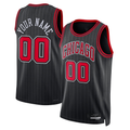 Mdoa Custom C.Bulls Black 202223 Swingman Jerseys - Statement Edition
