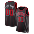 Mdoa Custom C.Bulls Black Swingman Jerseys - Statement Edition