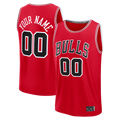 Mdoa Custom C.Bulls Red Fast Break Jerseys - Icon Edition