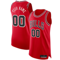 Mdoa Custom C.Bulls Red Authentic Jerseys - Icon Edition