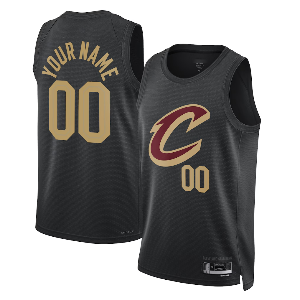 Mdoa Custom C.Cavaliers Black 202223 Swingman Jerseys - Statement Edition