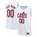 Mdoa Custom C.Cavaliers White Fast Break Jerseys - Icon Edition