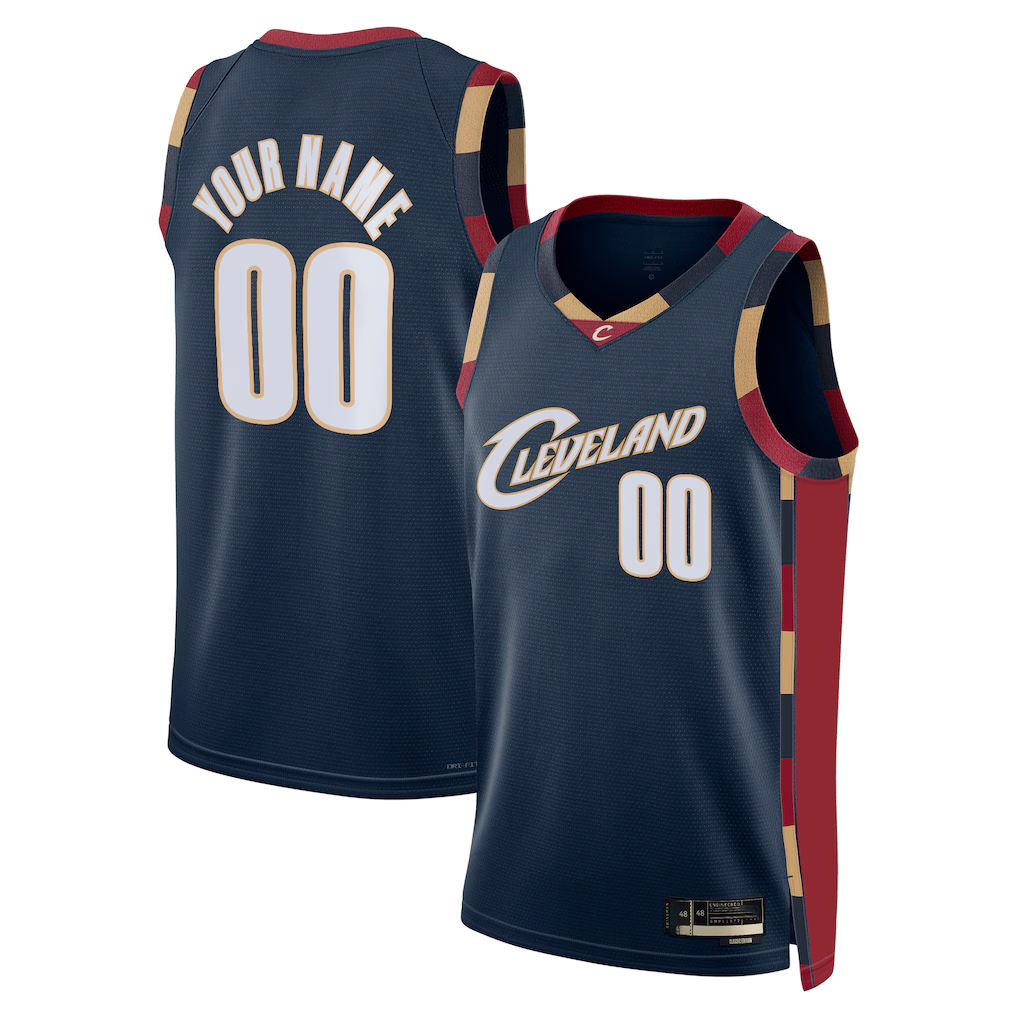 Mdoa Custom C.Cavaliers Navy Swingman Jerseys - Classic Edition