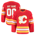 Mdoa Custom C.Flames Red Home Authentic Pro Jerseys