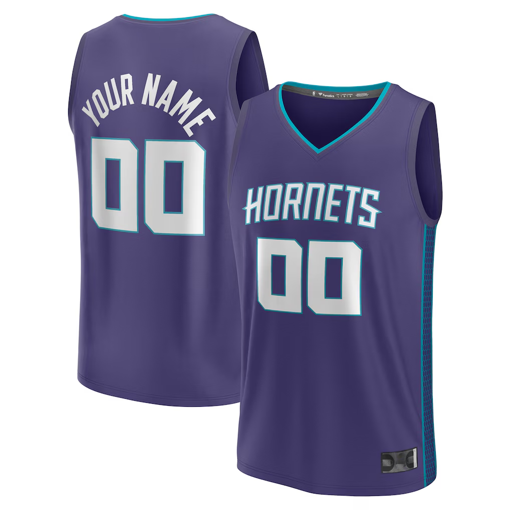 Mdoa Custom C.Hornets Purple Fast Break Jerseys - Statement Edition