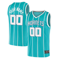 Mdoa Custom C.Hornets Teal Fast Break Replica Jerseys - Icon Edition