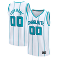 Mdoa Custom C.Hornets White Fast Break Jerseys - Icon Edition