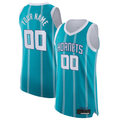 Mdoa Custom C.Hornets  Teal 202021 Authentic Jerseys - Icon Edition