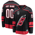 Mdoa Custom C.Hurricanes Black 2026 Stanley Cup Champions Home Breakaway Custom Stitched Jerseys