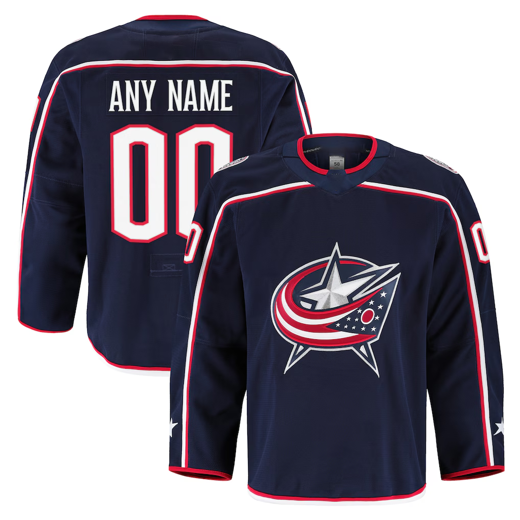Mdoa Custom CB.Jackets Navy Home Authentic Pro Jersey