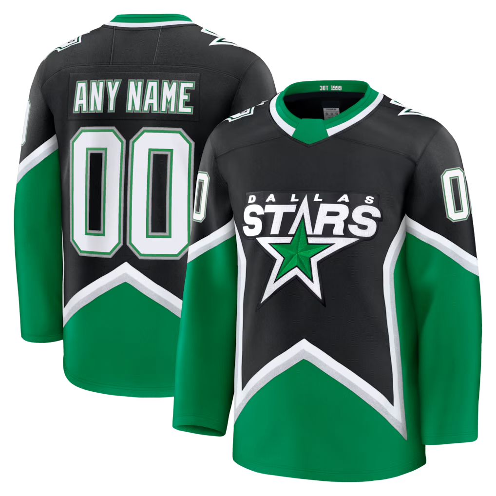 Mdoa Custom D.Stars Black Alternate Premium Jerseys