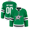 Mdoa Custom D.Stars Kelly Green Home Authentic Pro Jerseys