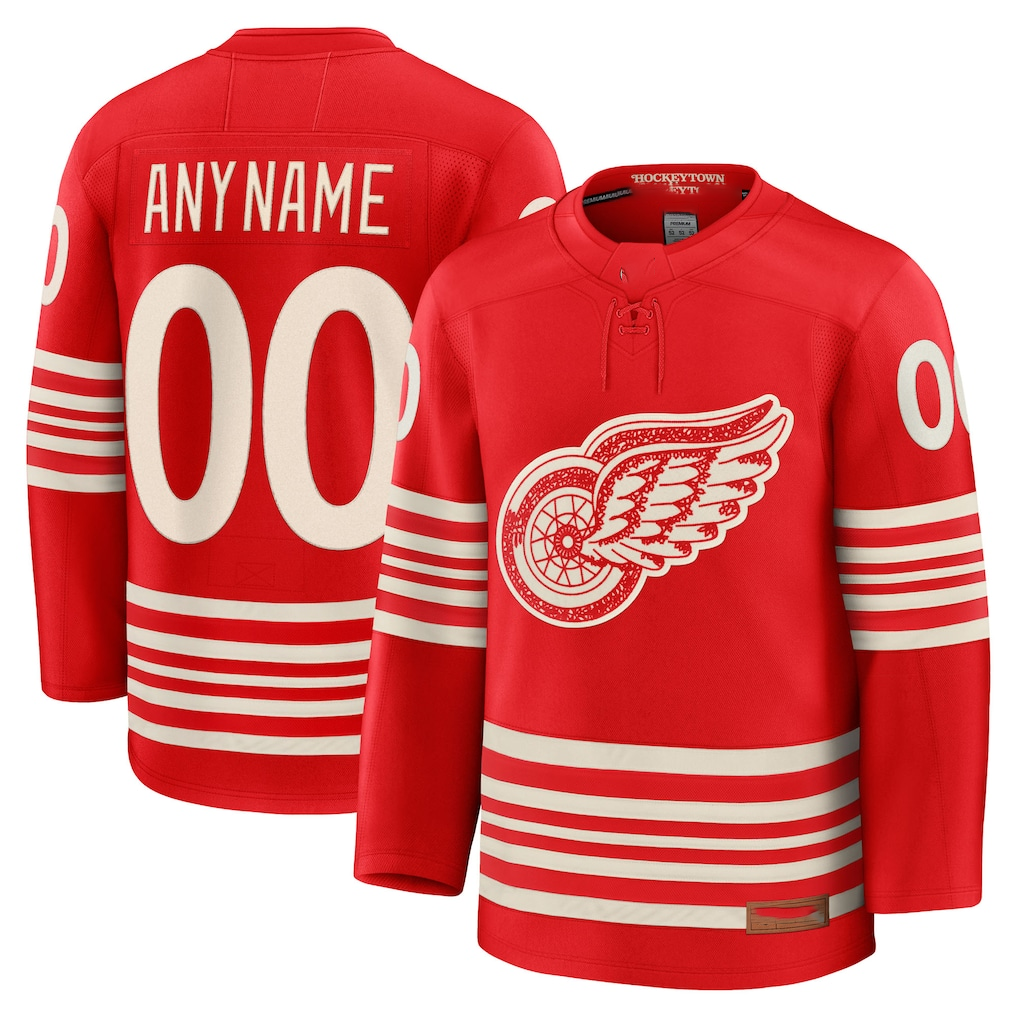 Mdoa Custom DR.Wings Red Centennial Premium Jerseys