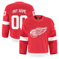 Mdoa Custom DR.Wings Red Home Authentic Pro Jerseys