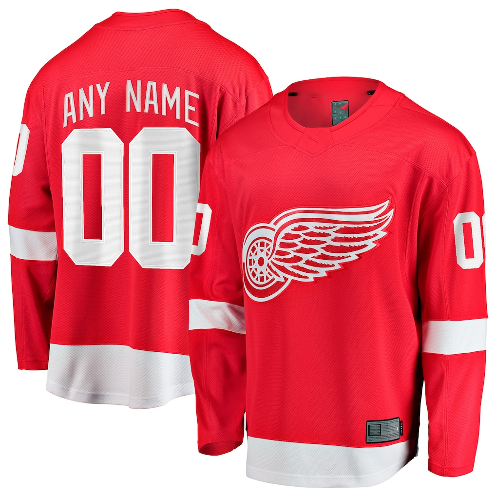 Mdoa Custom DR.Wings Red Home Breakaway Jerseys