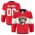 Mdoa Custom F.Panthers Red Home Authentic Pro Jerseys
