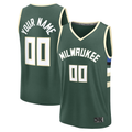 Mdoa Custom M.Bucks Green Fast Break Jerseys - Icon Edition