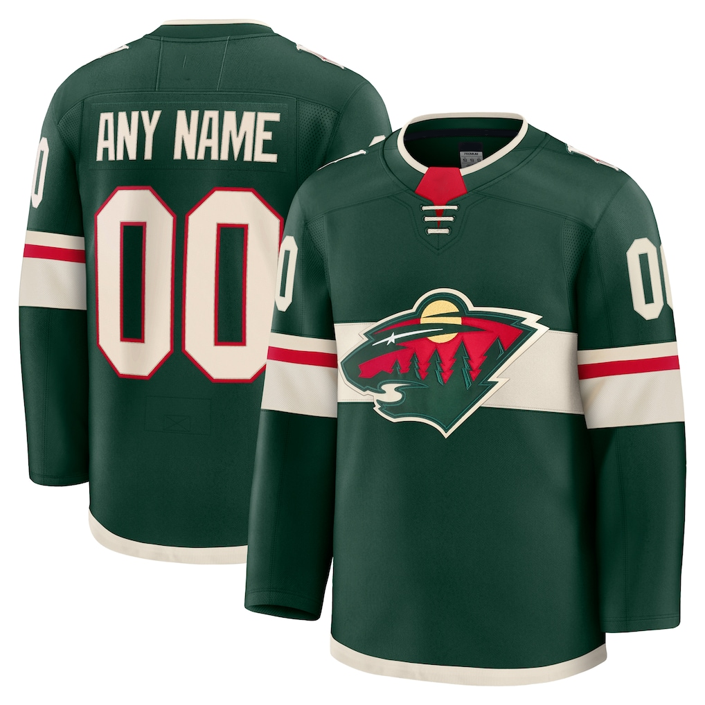 Mdoa Custom M.Wild Green Home Premium Jerseys