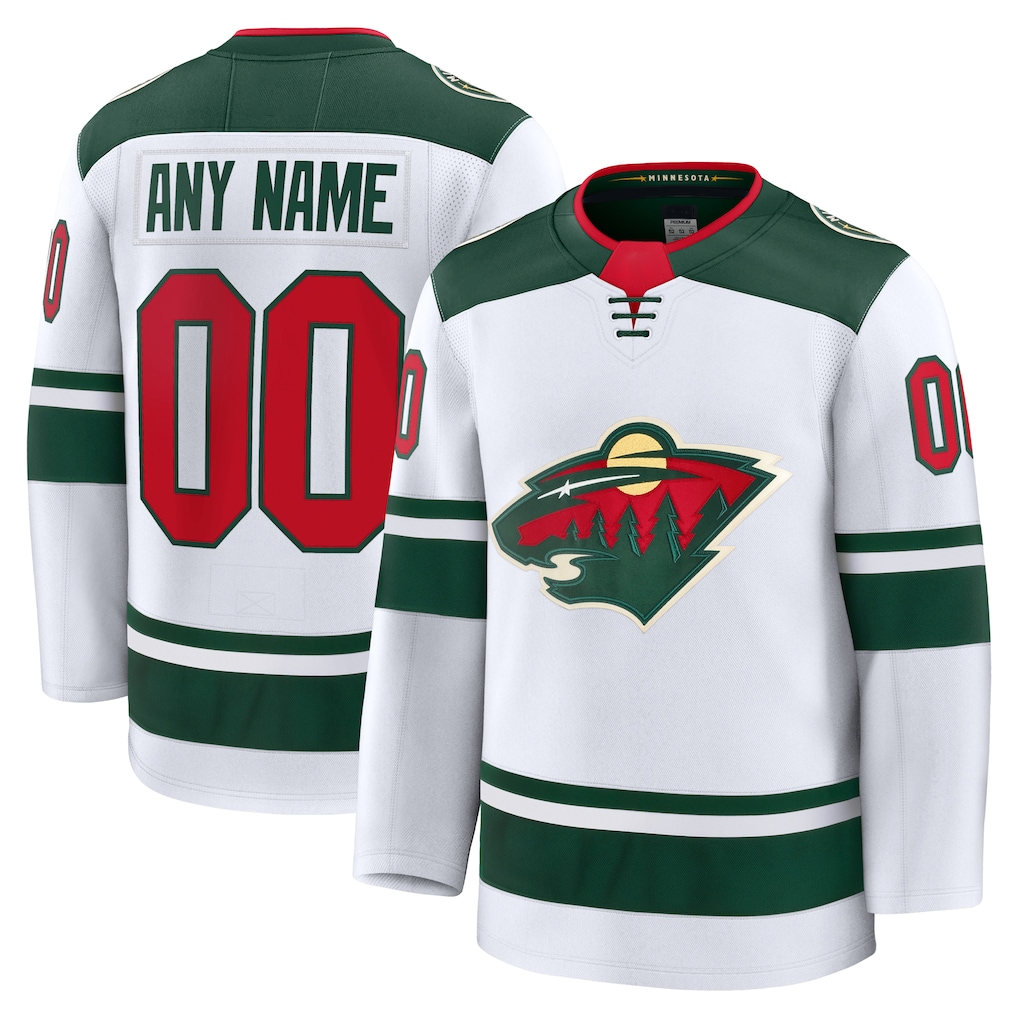 Mdoa Custom M.Wild White Away Premium Jerseys