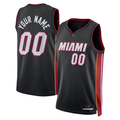 Mdoa Custom M.Heat Black Swingman Jerseys - Icon Edition