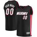 Mdoa Custom M.Heat Black Fast Break Replica Jerseys - Icon Edition