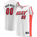 Mdoa Custom M.Heat White Fast Break Replica Jerseys - Association Edition