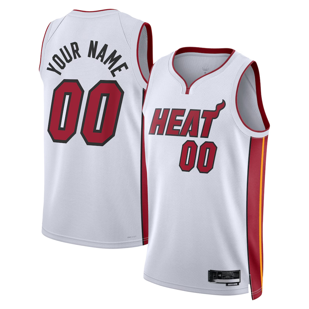 Mdoa Custom M.Heat Heat White Swingman Jerseys - Association Edition