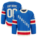 Mdoa Custom NY.Rangers Blue Centennial Authentic Pro Jerseys