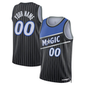 Mdoa Custom O.Magic Black Swingman Jerseys - Statement Edition