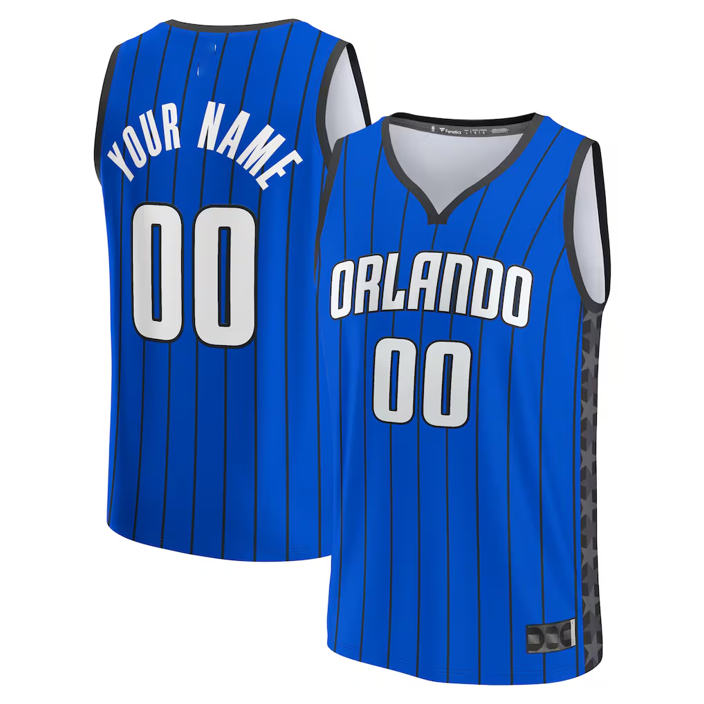 Mdoa Custom O.Magic Blue Fast Break Jerseys - Statement Edition