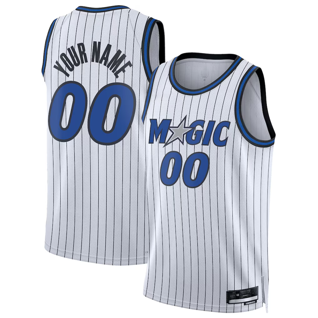 Mdoa Custom O.Magic White Swingman Jerseys - Association Edition