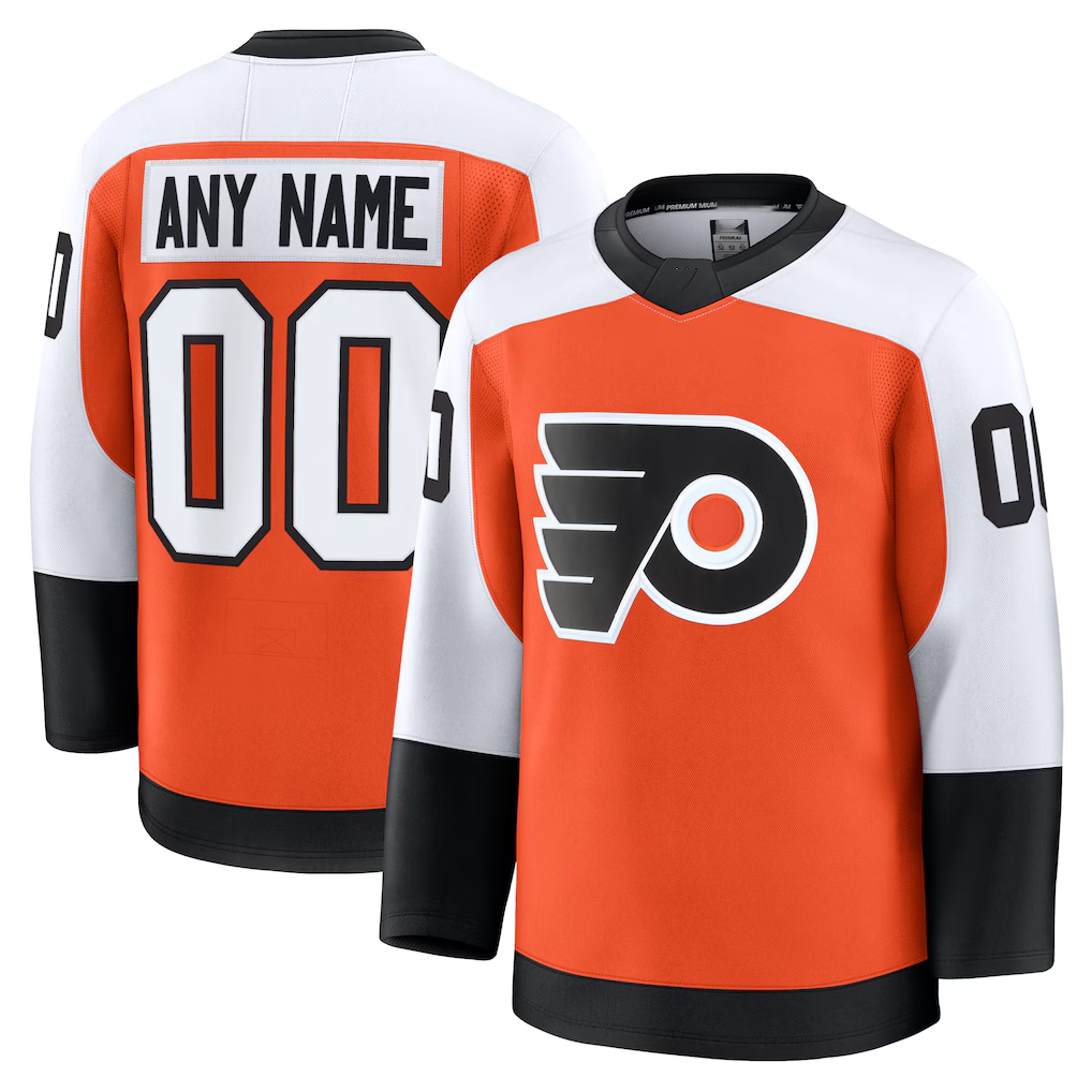 Mdoa Custom P.Flyers Orange Home Premium Jerseys