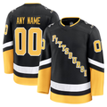 Mdoa Custom P.Penguins Black Alternate Premium Jerseys