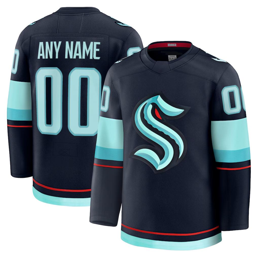 Mdoa Custom S.Kraken Deep Sea Blue Home Premium Jerseys