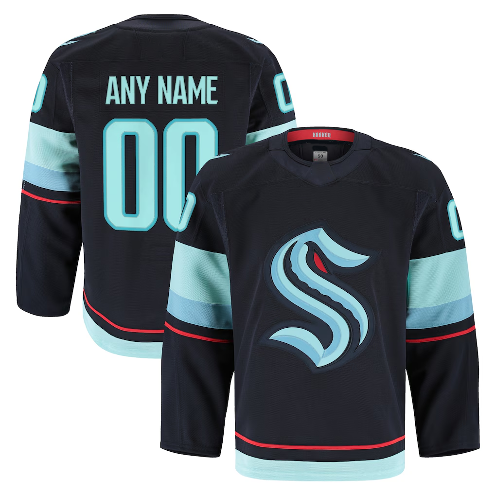 Mdoa Custom S.Kraken Deep Sea Blue Home Premium Jerseys