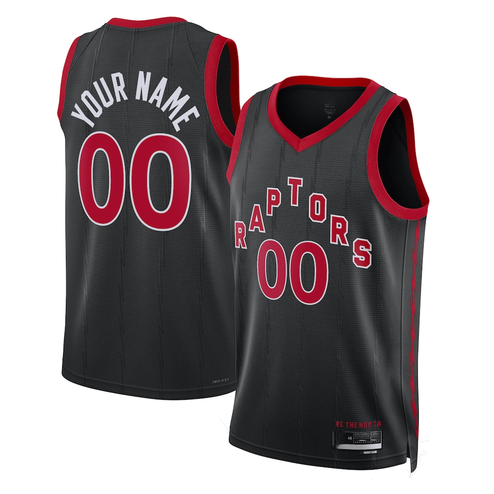 Mdoa Custom T.Raptors Black 202223 Swingman Jerseys - Statement Edition
