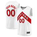 Mdoa Custom T.Raptors White Fast Break Custom Replica Jerseys - Association Edition