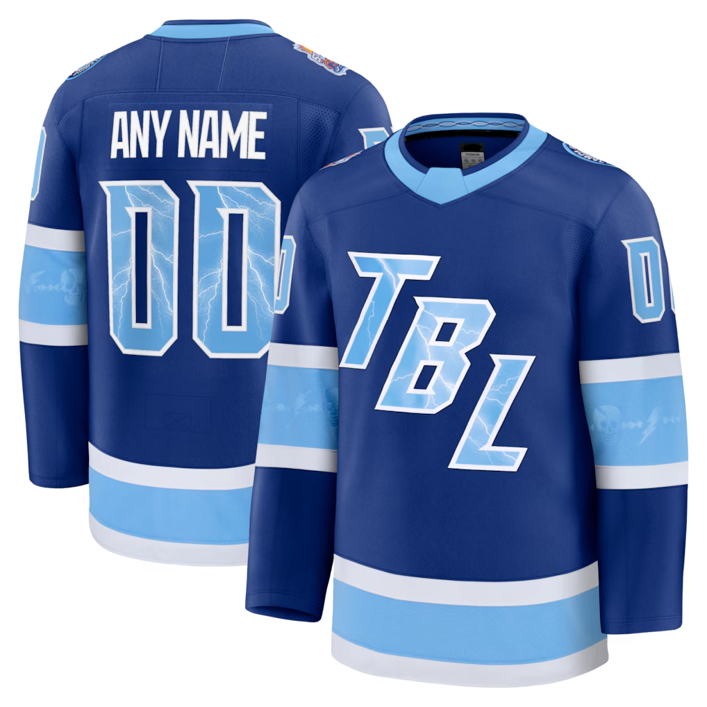 Mdoa Custom TB.Lightning Blue 2026 Stadium Series Premium Jerseys